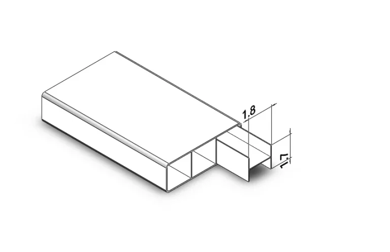 2″ × 6″