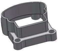3"x2.5" Breadloaf-rail Level Bracket