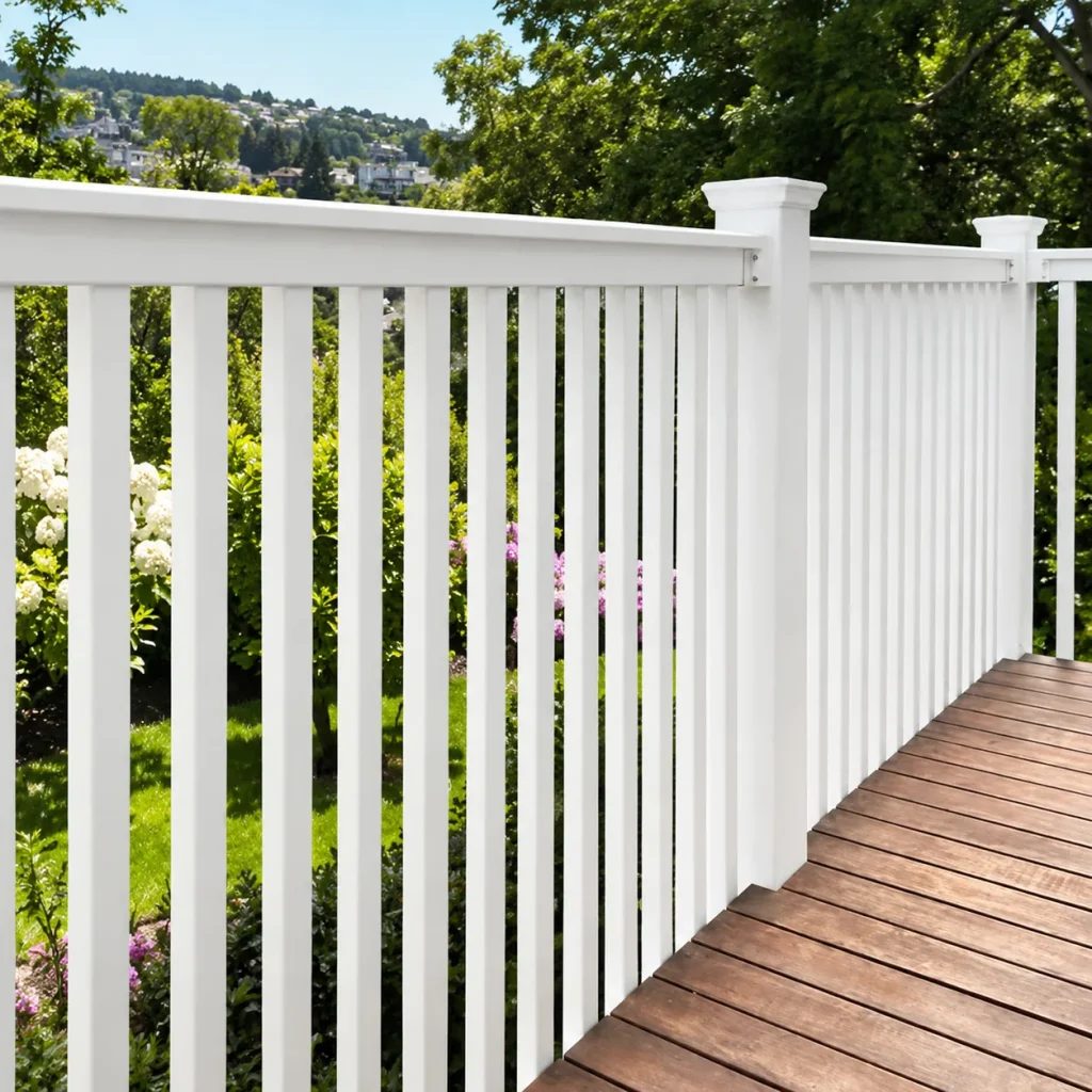 T Rail Vinyl Railing Scene 09