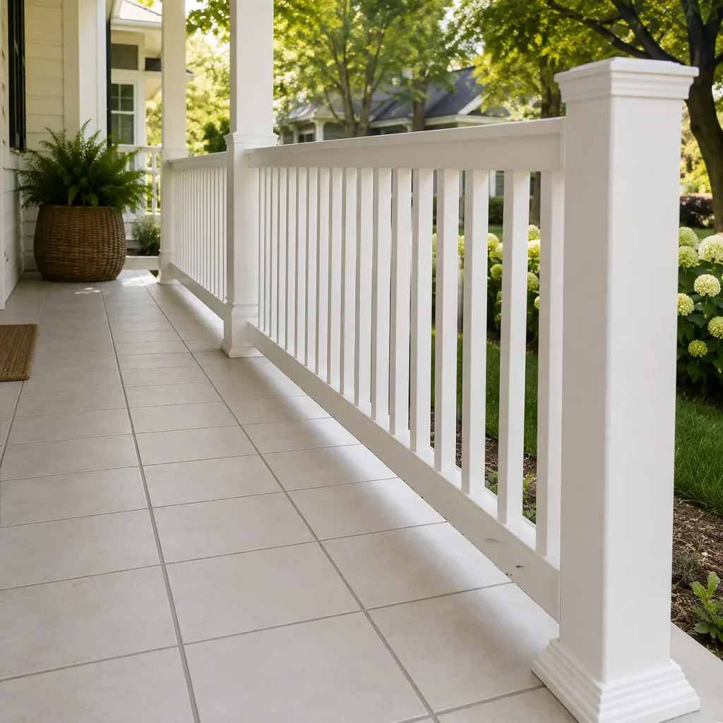 T Rail Vinyl Railing Scene 10